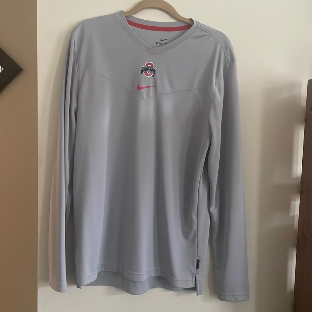 Nike men’s Ohio State long sleeve dri fit. Size M